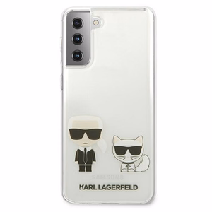 Karl Lagerfeld Karl&Choupette Case for Samsung Galaxy S21+ - Transparent