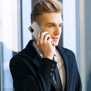 Dux Ducis Fino kotelo päällystetty nylon materiaalia Samsung Galaxy A03s harmaa