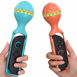 Nintendo Switch 23-in-1 perheen lisävarusepaketti 2 - oranssi ja sininen setti