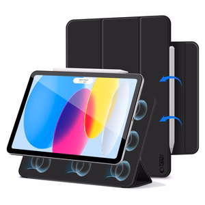 Tech-Protect Smartcase Magnetic for iPad 10.9” 2022 / iPad 11” 2025 - black