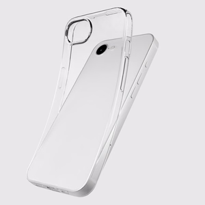 SBS Skinny kuori iPhone 16e / 17e:lle - läpinäkyvä