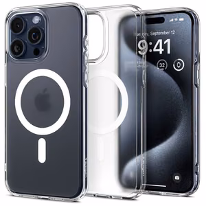 Spigen Ultra Hybrid Mag Case with MagSafe for iPhone 16 Pro - Clear