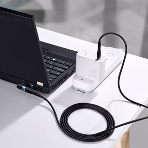 Baseus Zinc Magnetic Kaapeli - Type C - DC Lenovo 7,9x5,5mm - 100W 2 metriä (CATXC-Y01) musta