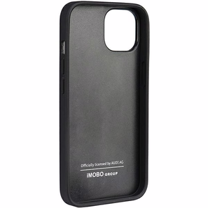 Audi Genuine Leather iPhone 12/12 Pro 6.1" black/black hardcase AU-TPUPCIP12P-Q8/D1-BK