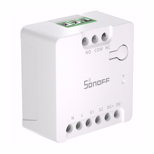 SONOFF MINI-D älykäs Wi-Fi Matter -kytkin (AC/DC 12-48V, potentiaalivapaa kosketin)
