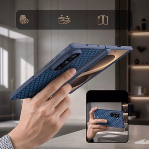 Benks Magnetic Armor Grid Pro Grand Combo Case (C.K.FL.SA.BE.C051) do Samsung Galaxy Z Fold 8 Ultra blue