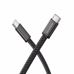 Borofone kaapeli BX124 Peace - Type C - Type C - PD 60W 1 metri musta