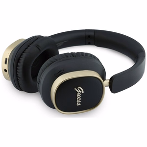 Wireless headphones Guess ENC Rectangle Metal Script black