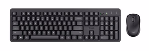 Trust Ody II näppäimistö hiiri sisältyy yleiskäyttöinen RF langaton QWERTY US englanti musta