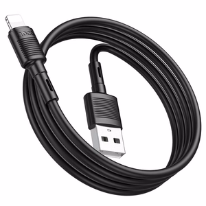 Hoco USB-A - Lightning -kaapeli 2,4A 1 m X83 - musta