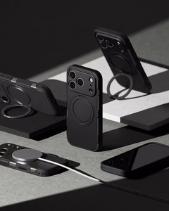Ringke Alles MagSafe -suojakuori iPhone 18 Pro / 17 Pro -malleille, musta