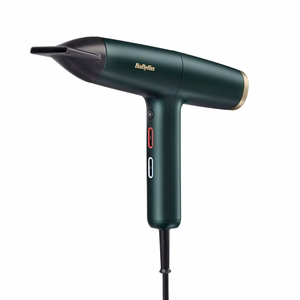 BaByliss Air Power Pro D6555DE – 1700 W ionisoiva hiustenkuivain, vihreä/kullanvärinen