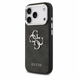 Guess 4G Big 4G Classic Logo -suojakuori iPhone 17 Pro Max - musta
