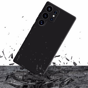 3mk Matt Case Pro Samsung Galaxy S25 Ultra:lle - Matta musta