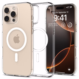 Spigen Liquid Crystal Mag MagSafe Suojakuori iPhone 16 Pro 6,3 kirkas