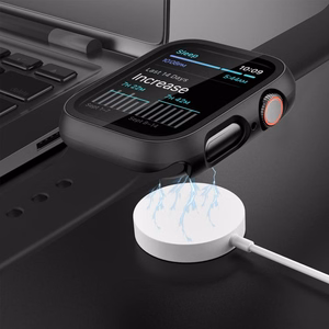 Tech-Protect Defense360 Karkaistu lasi Suojakuori Apple Watch 10:lle (46mm) - Musta