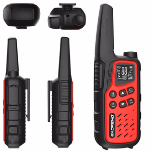Baofeng BF-T25E – käsiradiopuhelin, punaiset, 2 kpl sarja