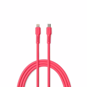 COLORUM kaapeli USB-C - Lightning 1,8m 2,4A CK12-CL-02 xMagenta