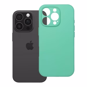 Case for iPhone 16 PRO Silicone 2mm compatible with MagSafe mint