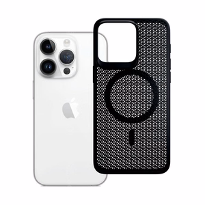 3mk COOLing MagCase suojakuori Apple iPhone 14 Pro Max:lle - musta