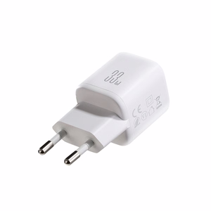 Joyroom JR-TG7 33W USB-A + USB-C -seinälaturi 30W USB-C - Lightning 1m kaapelilla - valkoinen