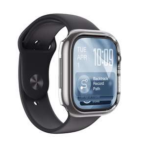AmazingThing Minimal suojakuori Apple Watch Series 11 46mm:lle - läpinäkyvä