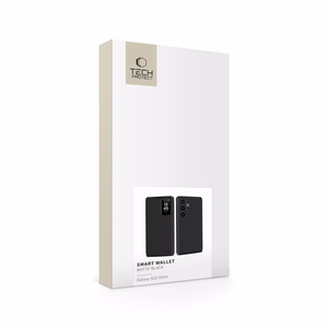 Tech-Protect Smart Wallet Suojakuori Samsung Galaxy S25 Ultra:lle - matta musta