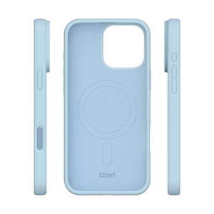 Etteri Silikoninen Mag suojakuori iPhone 16 Pro Max 6,9:lle vaaleansininen
