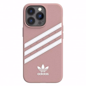 Adidas OR Molded Case PU iPhone 13 Pro / iPhone 13 - vaaleanpunainen