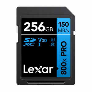 Lexar Professional 800x Pro SDXC 256GB muistikortti