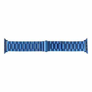 Hihna Apple Watch:lle Forcell F-Design FA10 teräslukko 42 / 44 / 45 / 49 mm sininen