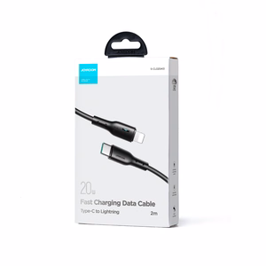 Joyroom Premium Series A13 Lightning / USB-C 20W 2m kaapeli - musta