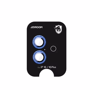 Joyroom JR-MSF0300 suojalasi iPhone 16/16 Plus linsseihin - sininen