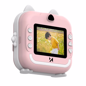 Wozinsky WDT-01 Thermal Printer Camera for Kids - Pink