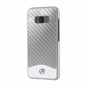 Mercedes Wave V Suojakuori Samsung Galaxy S8+:lle hopeinen