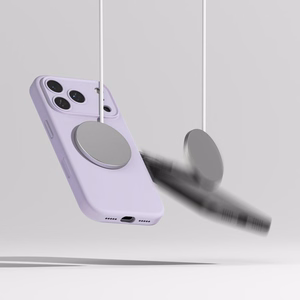 Ringke Silikoninen Magneettinen MagSafe Suojakuori iPhone 17 Pro:lle - Musta