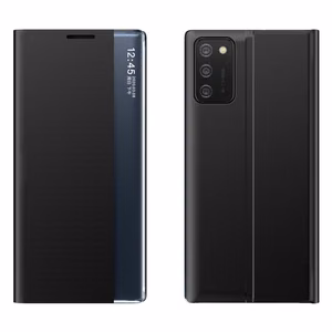 Uusi Sleep Case suojus jalusta-toiminnolla Samsung Galaxy A03s (166.5) musta