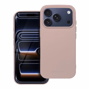 Roar Space Suojakuori iPhone 17 Pro:lle puuterivaaleanpunainen