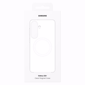 Samsung Clear Magnet Case for Samsung Galaxy S26+ compatible with MagSafe - transparent