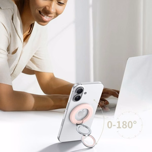 Tech-Protect MMR500 MagSafe Kiinnike - Vaaleanpunainen