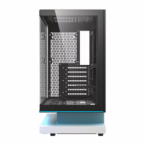 DarkFlash F1 ATX -tietokonekotelo ja 6 tuuletinta, valkoinen
