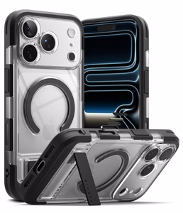 Ringke UX Magnetic -suojakuori iPhone 18 Pro Max / 17 Pro Max -malleille, läpinäkyvä