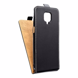 SLIM FLEXI FRESH Flip-suojakuori XIAOMI Redmi Note 9 Pro:lle musta