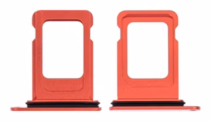 SIM card holder for iPhone 13 Red original (used Grade A)