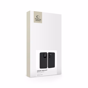 Tech-Protect Smart Wallet Suojakuori Samsung Galaxy S25:lle - matta musta