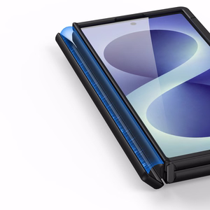 Dux Ducis Kind -suojakuori laitteelle Samsung Galaxy Z Fold 8 Ultra / Z Fold 7, tuella, MagSafe-yhteensopiva – musta