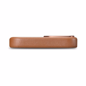 iCarer Kotelo Nahkakotelo Suojus iPhone 14 Plus ruskea (MagSafe-yhteensopiva)