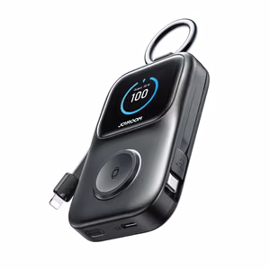 Joyroom JR-W19 5000 mAh varavirtalähde 5 W langattomalla kellon latauksella - musta