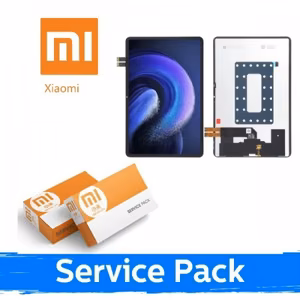 LCD-näyttö yhteensopiva Xiaomi Mi Pad 6S Pro 12.4'' musta kehyksellä (Service Pack)