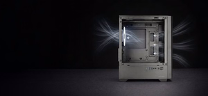 Mars Gaming MCQUANTUM – Midi Tower computer case, black